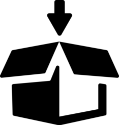 Delivery Packaging Box Tracing Svg Vector, Free Vectors File